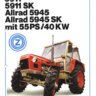 Zetor 5911, 5911 SK, 5945, 5945 SK