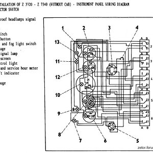 Zetor-forum 3320-7340 Wiring3