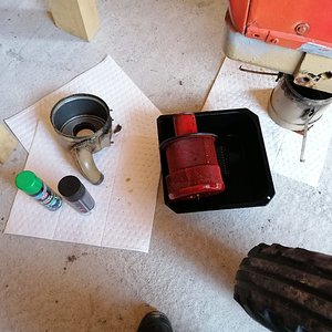 Kleiner Kundendienst, Zetor 3511, Luftfilter reinigen  5