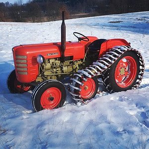 Zetor 3016 Winter2021 -14°C Halbraupe - YouTube