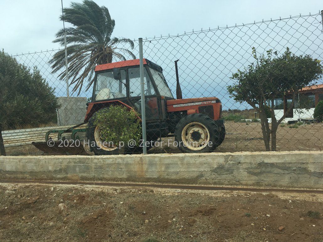 Zetor 5340 gesichtet 2020 auf Rhodos