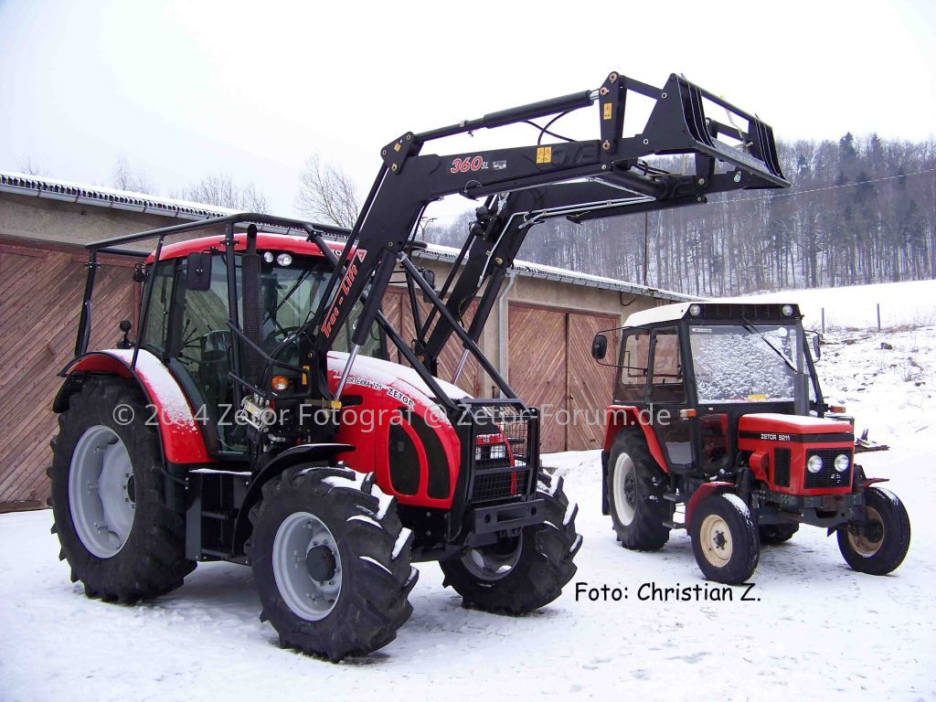 Zetor Forterra 125 Forst Und Zetor 5211