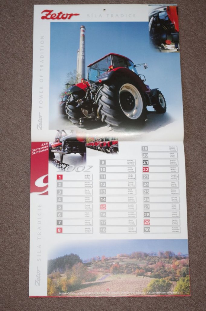 Zetor Kalender 2002 (Seite 11)