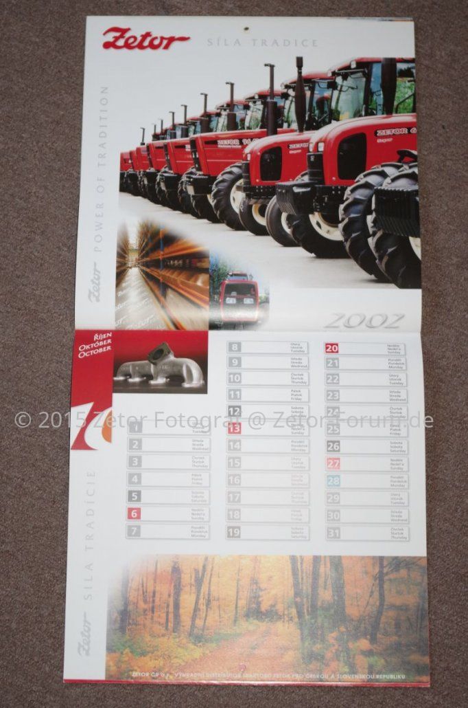 Zetor Kalender 2002 (Seite 12)