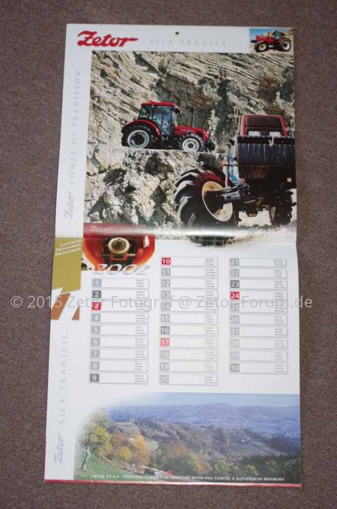 Zetor Kalender 2002 (Seite 13)