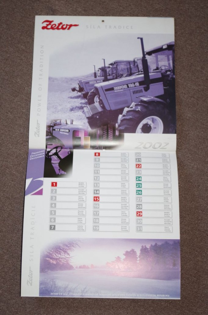 Zetor Kalender 2002 (Seite 14)