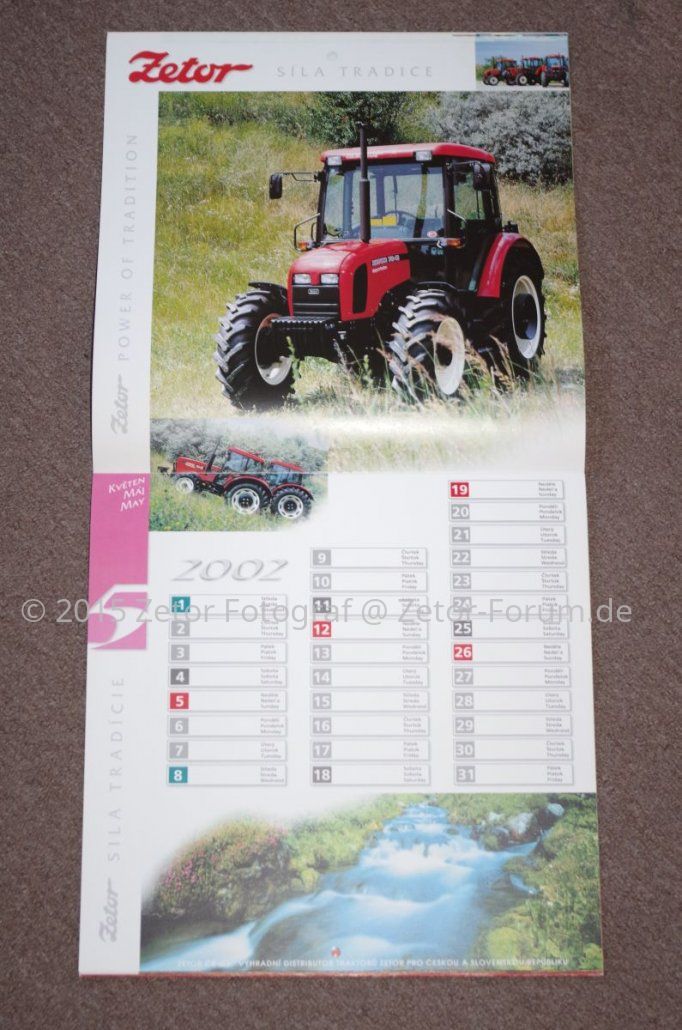 Zetor Kalender 2002 (Seite 7)